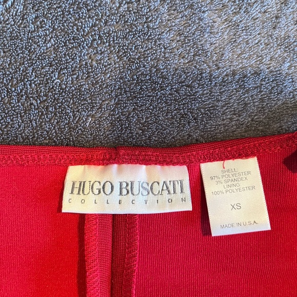 Hugo Buscati Collection Red Mini Dress , Size XS - Picture 6 of 8